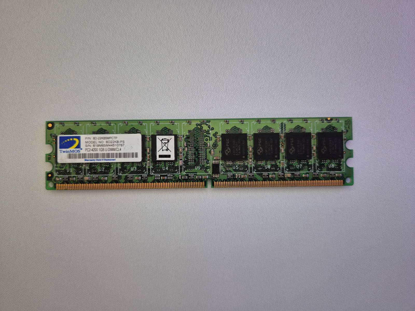 TwinMos ram memorija 1GB 533MHz